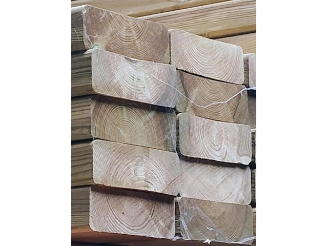 40x regel 4,4x14,4x330cm. - afbeelding 2 van  3