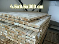 40x regel 4,4x9,5x300cm. - afbeelding 1 van  1