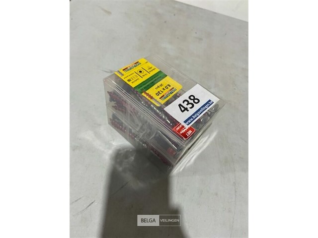 40x rotadrill houtbouwschroef 8 x 120 met tellerkop - afbeelding 3 van  3