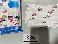 40x10 kindermondmaskers - afbeelding 3 van  3