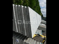 41 betonplaten voor tuinomheining - afbeelding 1 van  5