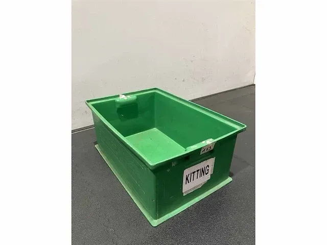 41 x schäfer stapelbak 460 x 310 x 190mm , groen, occasie - afbeelding 1 van  2