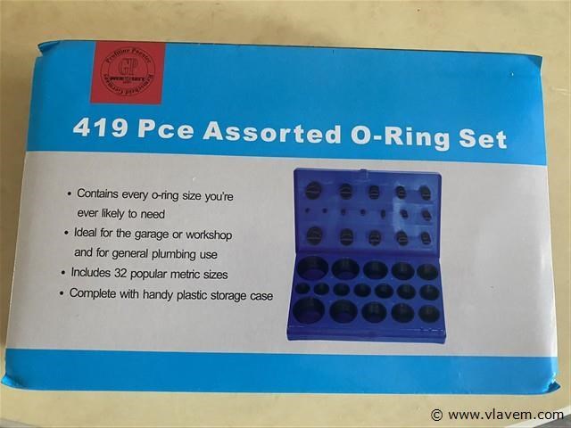 419 delige o-ringenset - afbeelding 1 van  4