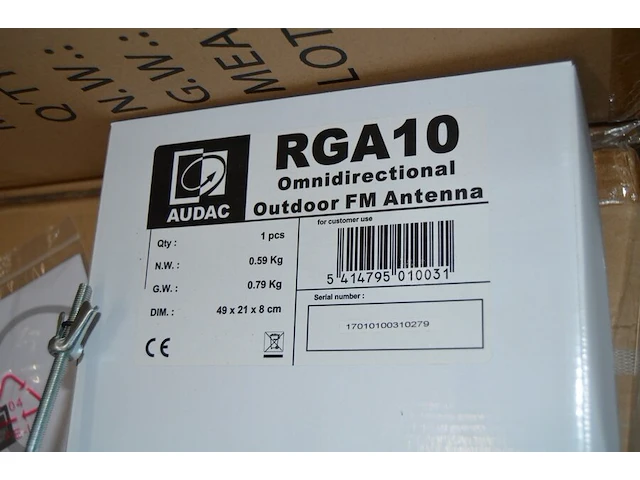 42 audac rga10 fm antennes - afbeelding 5 van  5