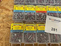 42 dozen verzinkte universele schroeven - afbeelding 7 van  9