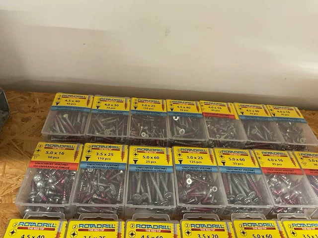 42 dozen verzinkte universele schroeven - afbeelding 7 van  8