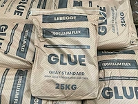 42 zakken lebegge flex tegellijm 25kg. - afbeelding 1 van  6