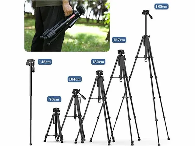 42x kingjoy vts-890l tripod/monopod - afbeelding 5 van  5