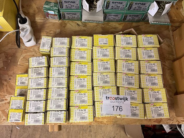 43 x dozen houtschroeven - afbeelding 1 van  5