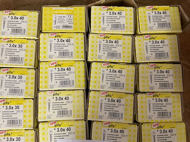 43 x dozen houtschroeven - afbeelding 4 van  5