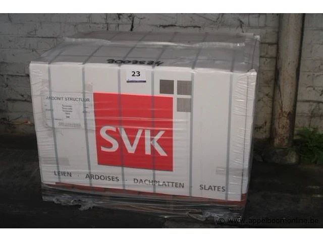 4320 leien ardonit str 20x20 1c tec340 (4320 st/pal) - afbeelding 1 van  4