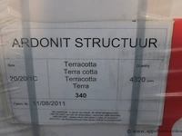 4320 leien ardonit str 20x20 1c tec340 (4320 st/pal) - afbeelding 2 van  4
