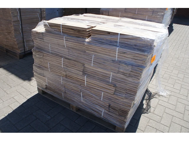 43,20 m² massief eiken visgraatparket 20mm - afbeelding 2 van  6