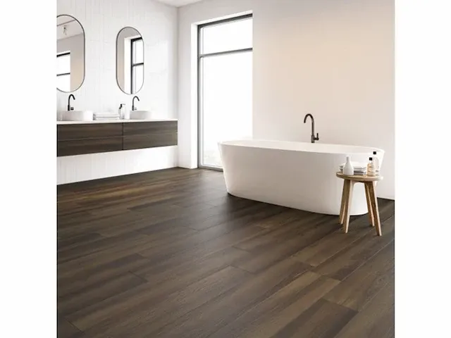 43,20m² - 20x120cm royal brown wood matt gerectificeerd - afbeelding 1 van  2