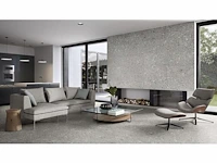 43,20m² - 60x60cm - terrazzo grey matt gerectificeerd
