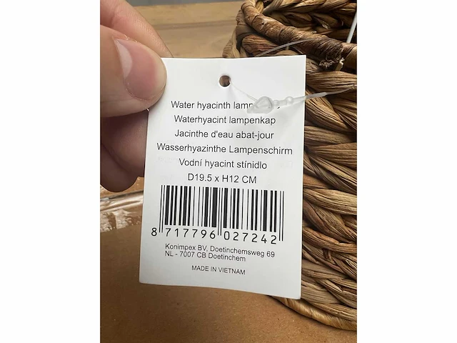 432x homestudio - natuurlijke lampenkap - lampshades & bases - afbeelding 3 van  7