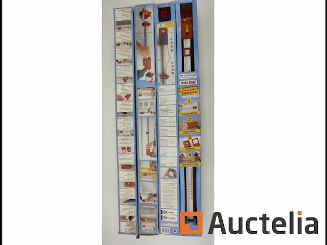 44 stuks neutechnik bohr-king wandboorsysteem hulpmiddel waterpas - afbeelding 6 van  14
