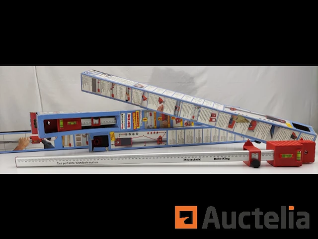 44 stuks neutechnik bohr-king wandboorsysteem hulpmiddel waterpas - afbeelding 7 van  14