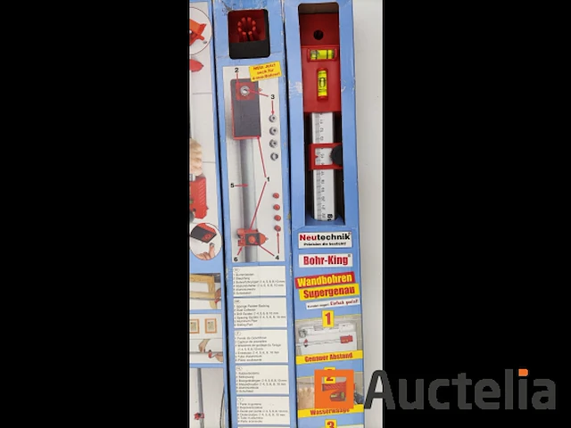 44 stuks neutechnik bohr-king wandboorsysteem hulpmiddel waterpas - afbeelding 8 van  14