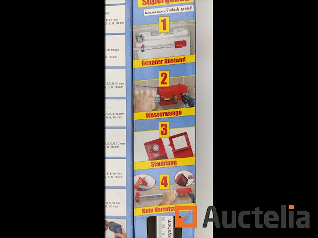 44 stuks neutechnik bohr-king wandboorsysteem hulpmiddel waterpas - afbeelding 9 van  14