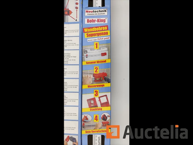 44 stuks neutechnik bohr-king wandboorsysteem hulpmiddel waterpas - afbeelding 11 van  14