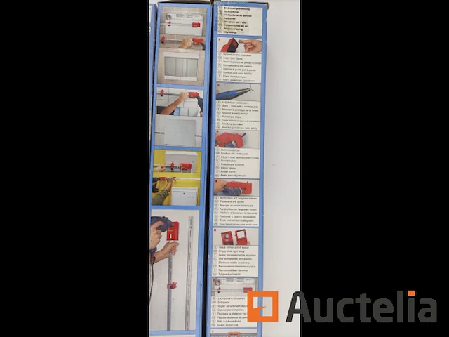 44 stuks neutechnik bohr-king wandboorsysteem hulpmiddel waterpas - afbeelding 13 van  14