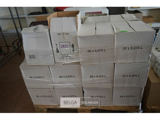 ±440 flessen inhoud pallet div soorten wijnen - afbeelding 2 van  8