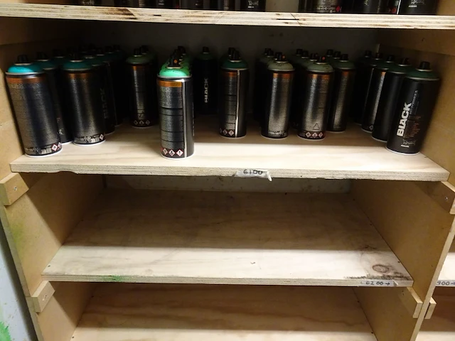440x 400 ml spuitbus black nc.formula graffiti spray paint - afbeelding 4 van  17