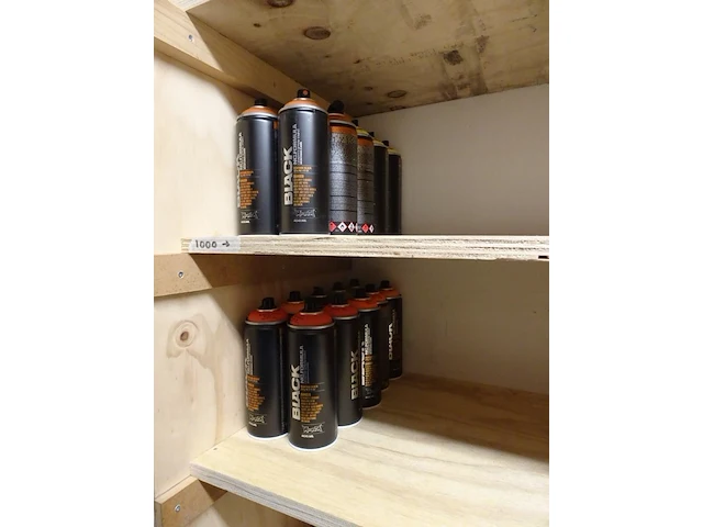 440x 400 ml spuitbus black nc.formula graffiti spray paint - afbeelding 6 van  17