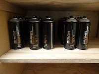 440x 400 ml spuitbus black nc.formula graffiti spray paint - afbeelding 9 van  17