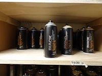 440x 400 ml spuitbus black nc.formula graffiti spray paint - afbeelding 10 van  17