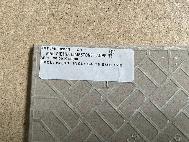 44,28m2 magica pietra limestone taupe 30x60cm - afbeelding 3 van  3