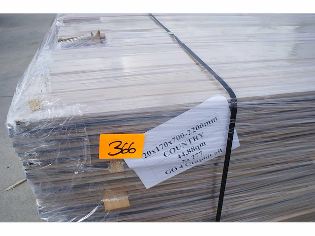 44,88 m² massief eiken parket 20mm graphit oil - afbeelding 3 van  7