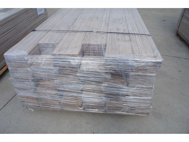 44,88 m² massief eiken parket 20mm graphit oil - afbeelding 4 van  7