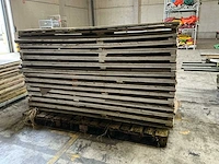 44x diverse houten vloerpanelen - afbeelding 2 van  5