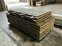 44x diverse houten vloerpanelen - afbeelding 4 van  5