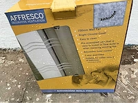 44x zehnder affresco d100tc – badkamerventilator “wave” – in verpakking - afbeelding 5 van  7