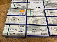 45 dozen inox schroeven - afbeelding 2 van  7