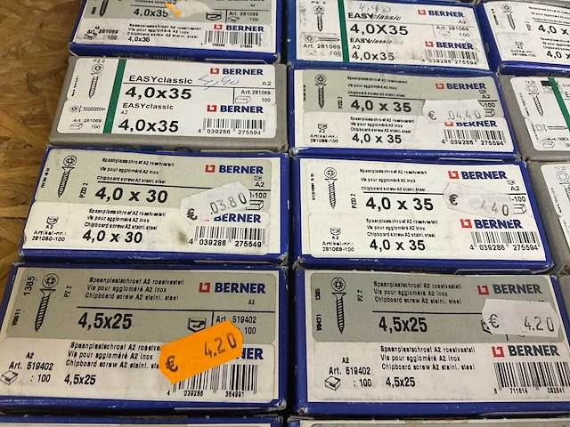45 dozen inox schroeven - afbeelding 5 van  7