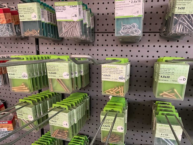 450 blisters schroeven boutjes nagels - afbeelding 3 van  14