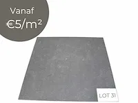 4,52 m² vloertegel 75x75 stonetech black soft - keraben