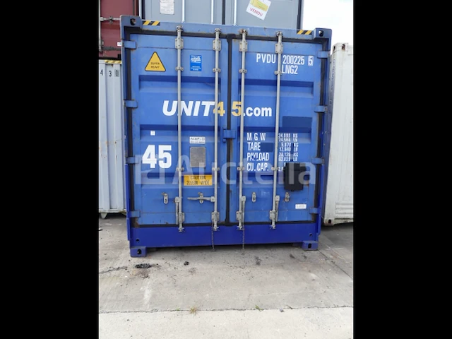 45ft yangzhou tl-45ckl dekzeil zeecontainer - afbeelding 1 van  12