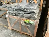 45m2 black slate mustang polished 60x30x1 - afbeelding 5 van  5