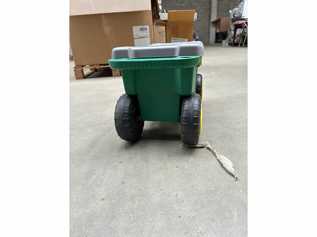 45x outsunny - tuinkruk & gereedschapskist - 2-in-1 - tool trolleys - afbeelding 3 van  7