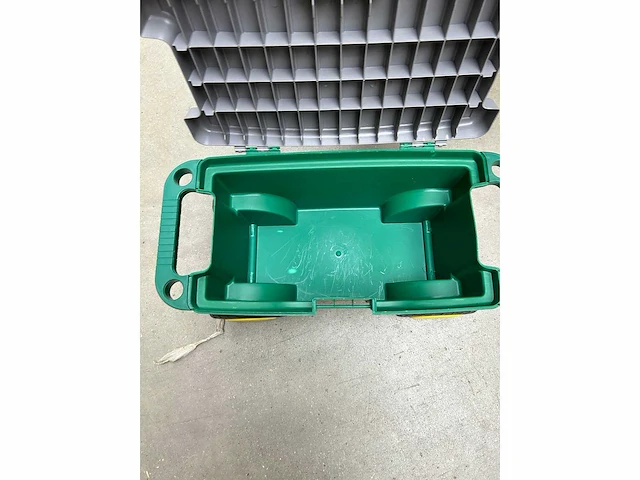 45x outsunny - tuinkruk & gereedschapskist - 2-in-1 - tool trolleys - afbeelding 5 van  7