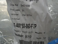 45x rol transparante folie - afbeelding 2 van  3