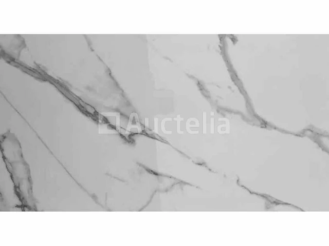 46m² carrara gepolijst gerectificeerd, marmereffect, vloer en wand, nieuw verpakt - afbeelding 1 van  1