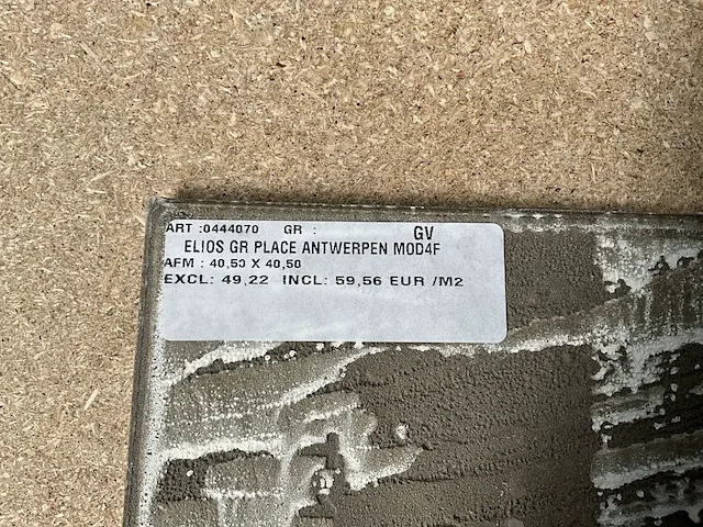 47,04m2 elios gr place antwerpen 40x40cm - afbeelding 3 van  3