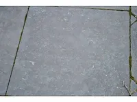 47,5m² donkerblauwe hardsteen tegels 60x60x3cm gebrand en geborsteld - afbeelding 3 van  4