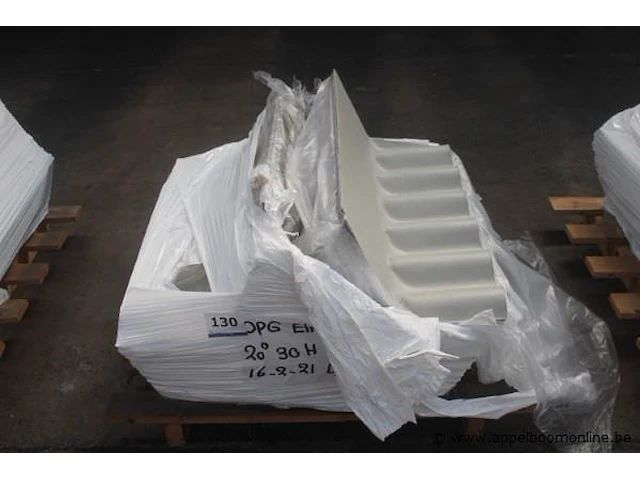47x opgeb.eindstuk 76 30cm 20° links wog345 (60 st/pal) - afbeelding 1 van  3